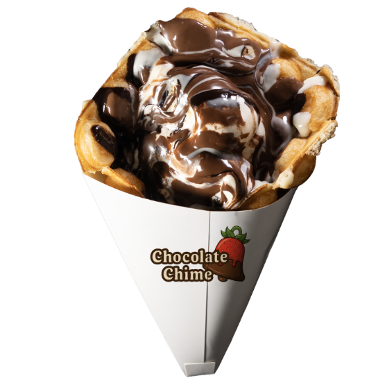 Bubble Waffle - Triple Chocolate